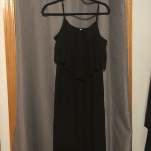 Black maxi dress from Target